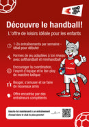 Dépliant «Découvre le handball!» 
