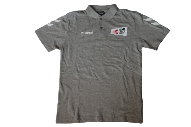 Polo Unisex Grey Melange für Betreuer SR-Aspiranten