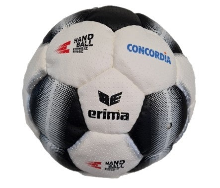 Ballon de Softhandball 46cm, noir/blanc