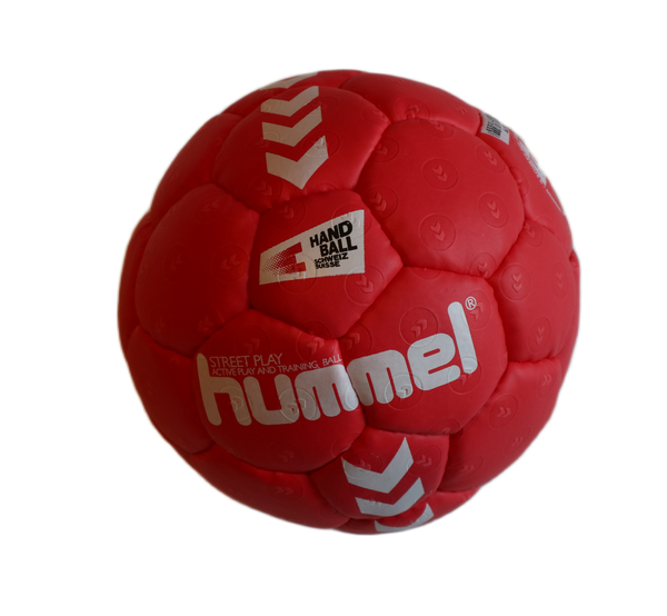Softhandball Grösse 00 (42cm), rot/weiss