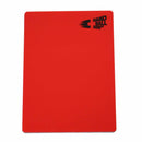 Cartes d'arbitre jaunes, rouges et bleues